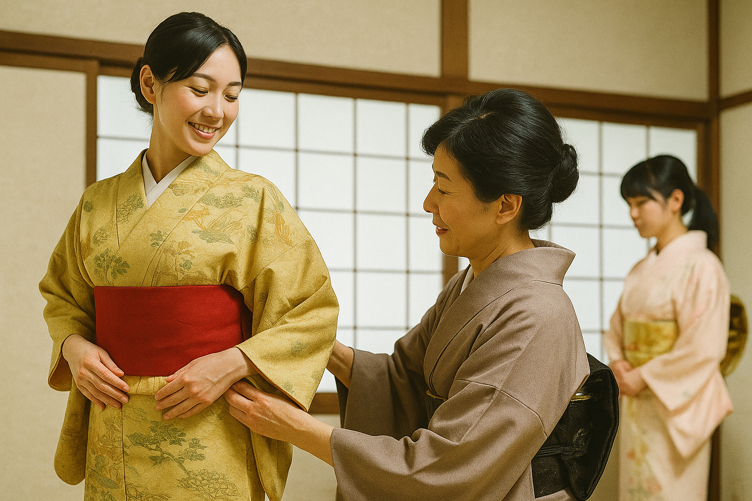 8回で「できた！」が実感できる、かんたん着付けメソッド