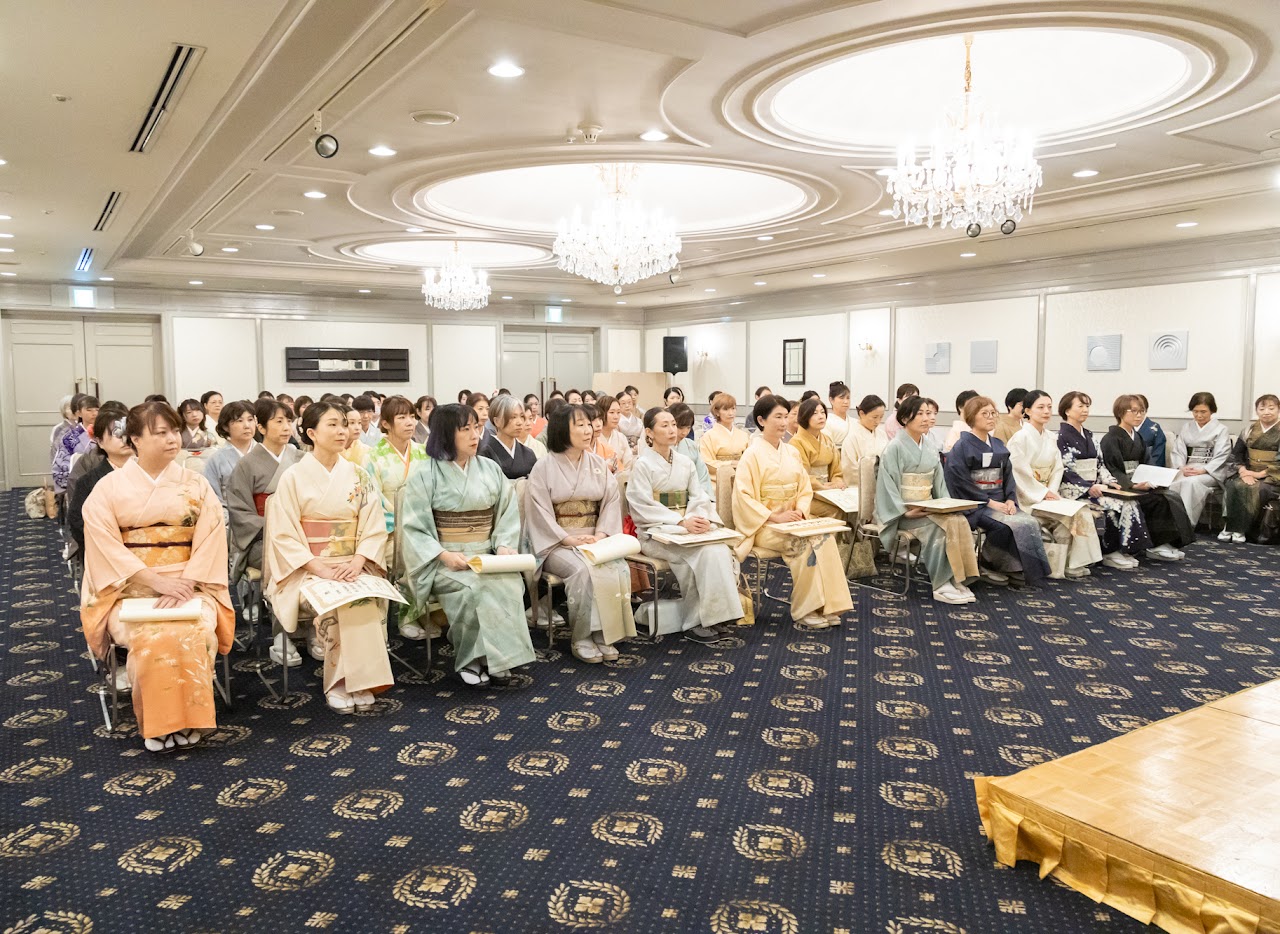 着付け認定授与式・祝賀会の様子2